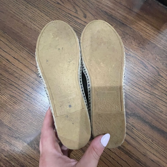 Authentic barely used YSL lamb skin black espadrilles. Like new! - Picture 5 of 7